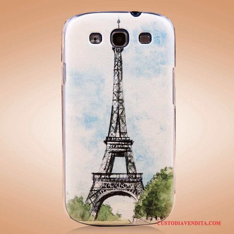 Custodia Samsung Galaxy S3 Colore Coperchio Posteriore Blu, Cover Samsung Galaxy S3 Cartone Animato Telefono