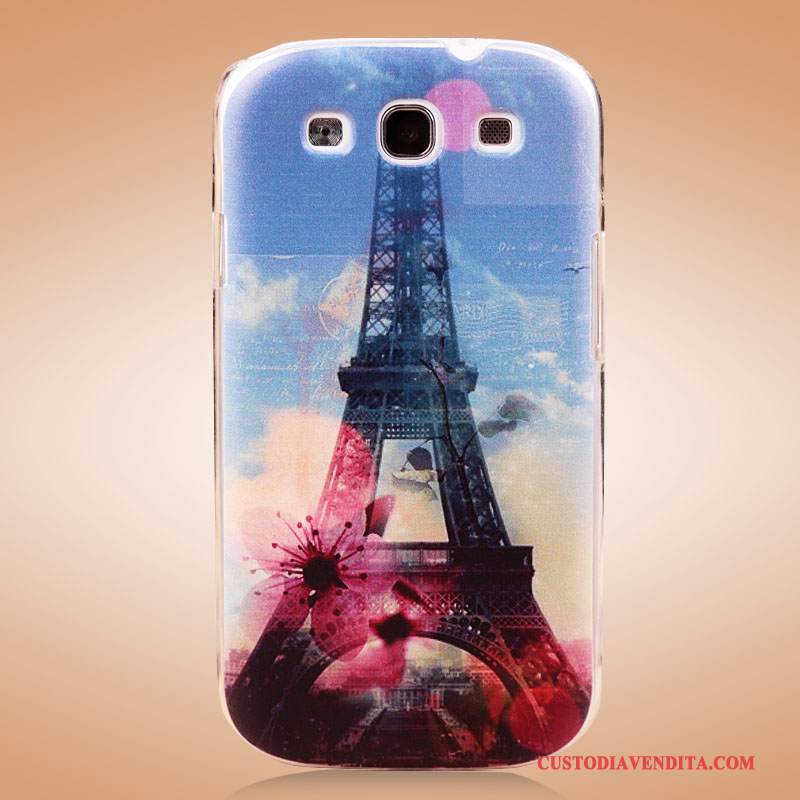 Custodia Samsung Galaxy S3 Colore Coperchio Posteriore Blu, Cover Samsung Galaxy S3 Cartone Animato Telefono