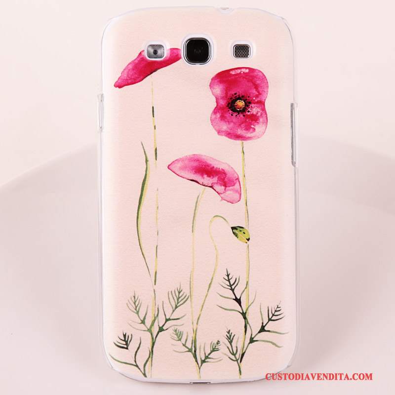 Custodia Samsung Galaxy S3 Colore Difficiletelefono, Cover Samsung Galaxy S3 Protezione Tendenza Rosa