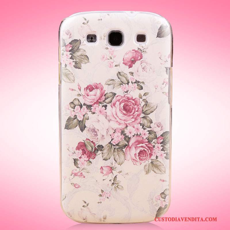 Custodia Samsung Galaxy S3 Colore Telefono Rosa, Cover Samsung Galaxy S3 Protezione Tendenza Nuovo