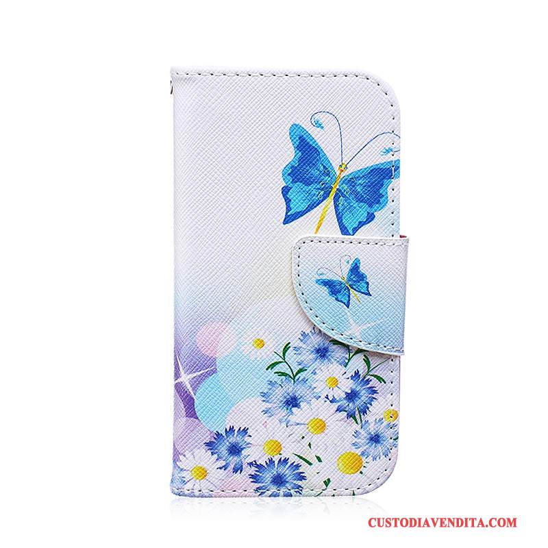 Custodia Samsung Galaxy S3 Folio Biancotelefono, Cover Samsung Galaxy S3 Pelle