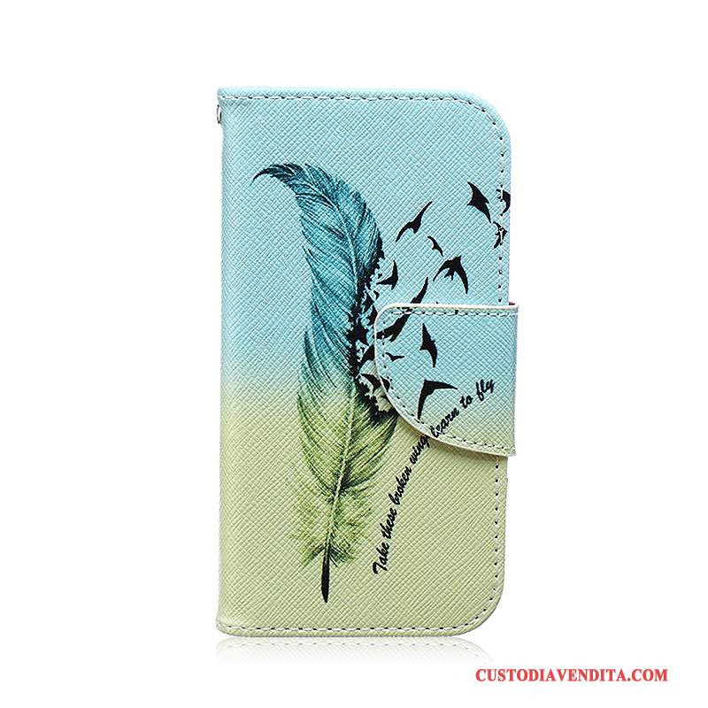 Custodia Samsung Galaxy S3 Folio Biancotelefono, Cover Samsung Galaxy S3 Pelle