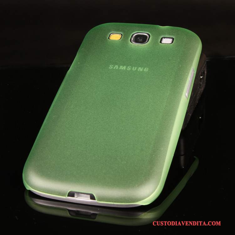 Custodia Samsung Galaxy S3 Protezione Macchiati Sottile, Cover Samsung Galaxy S3 Rosa Trasparente