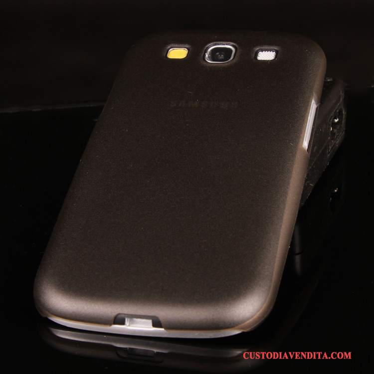 Custodia Samsung Galaxy S3 Protezione Macchiati Sottile, Cover Samsung Galaxy S3 Rosa Trasparente