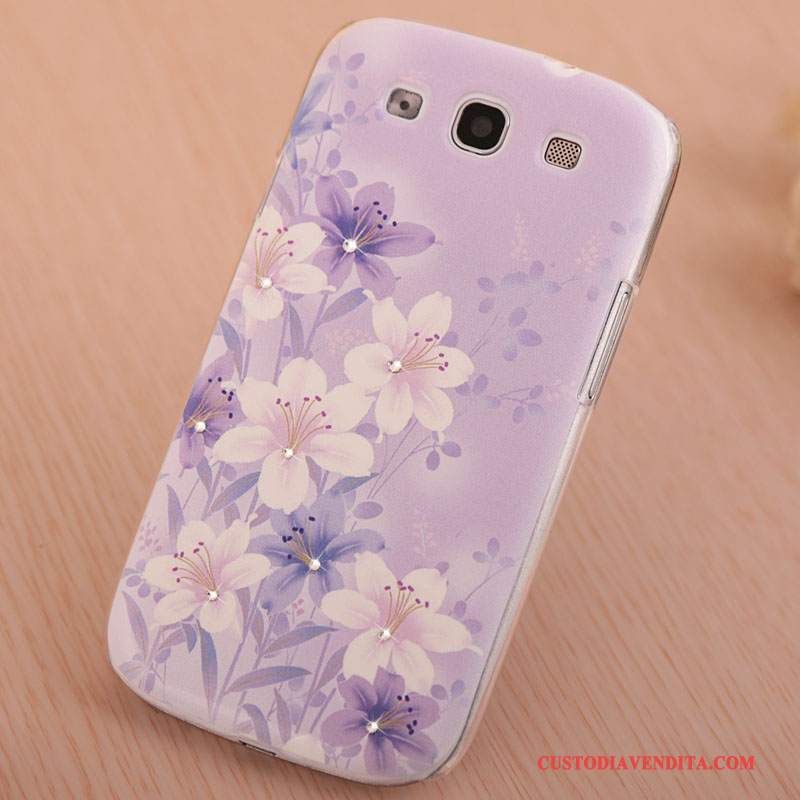 Custodia Samsung Galaxy S3 Protezione Porpora Tendenza, Cover Samsung Galaxy S3 Colore Telefono