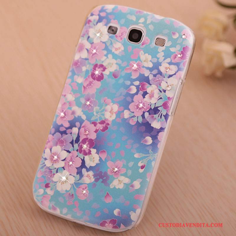 Custodia Samsung Galaxy S3 Protezione Porpora Tendenza, Cover Samsung Galaxy S3 Colore Telefono