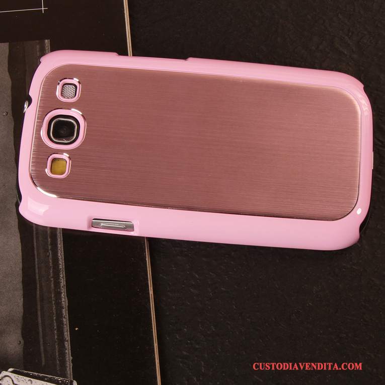 Custodia Samsung Galaxy S3 Protezione Telefono Metallo, Cover Samsung Galaxy S3 Tendenza Blu