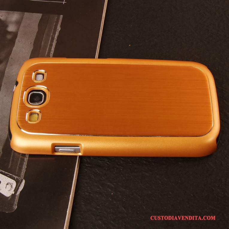 Custodia Samsung Galaxy S3 Protezione Telefono Metallo, Cover Samsung Galaxy S3 Tendenza Blu