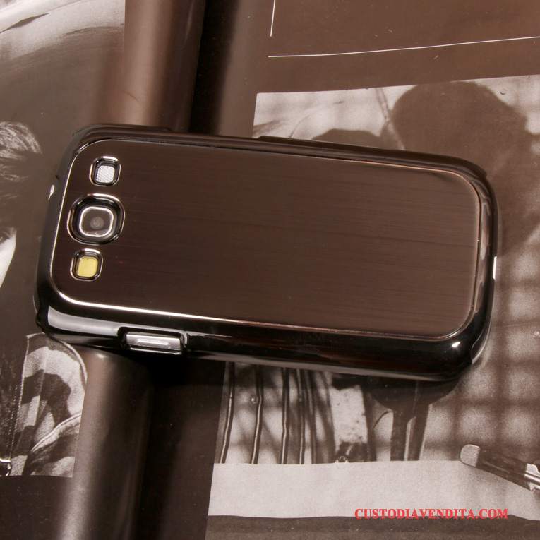 Custodia Samsung Galaxy S3 Protezione Telefono Metallo, Cover Samsung Galaxy S3 Tendenza Blu