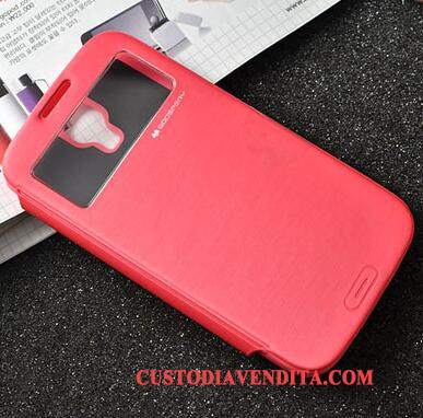 Custodia Samsung Galaxy S4 Pelle Anti-caduta Morbido, Cover Samsung Galaxy S4 Protezione Giallo Difficile