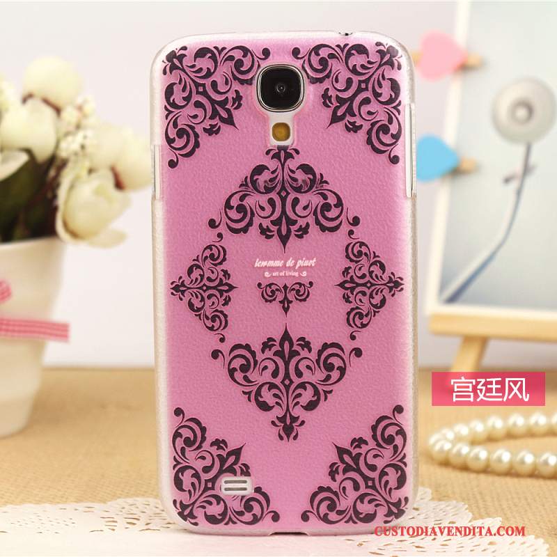 Custodia Samsung Galaxy S4 Pelle Nuovo Modello, Cover Samsung Galaxy S4 Colore Telefono Rosa