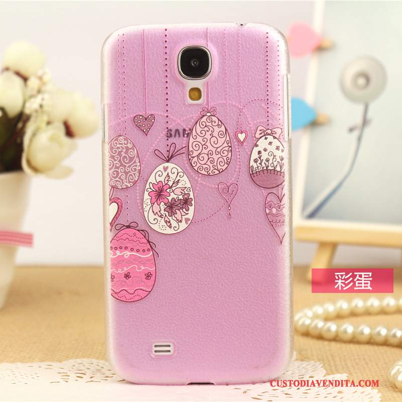 Custodia Samsung Galaxy S4 Pelle Nuovo Modello, Cover Samsung Galaxy S4 Colore Telefono Rosa