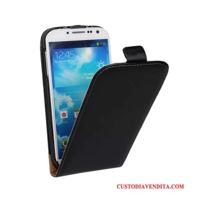 Custodia Samsung Galaxy S4 Pelle Telefono Blu Chiaro, Cover Samsung Galaxy S4 Protezione