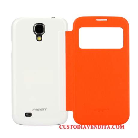 Custodia Samsung Galaxy S4 Pelle Telefono Tendenza, Cover Samsung Galaxy S4 Folio Coperchio Posteriore Anti-caduta