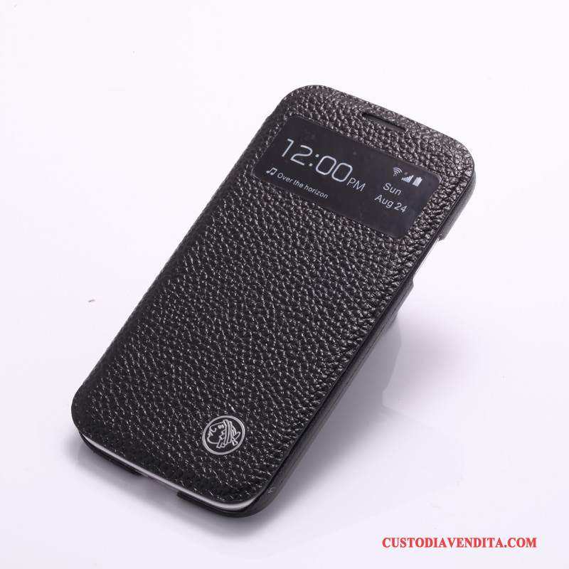 Custodia Samsung Galaxy S4 Pelle Verdetelefono, Cover Samsung Galaxy S4 Protezione