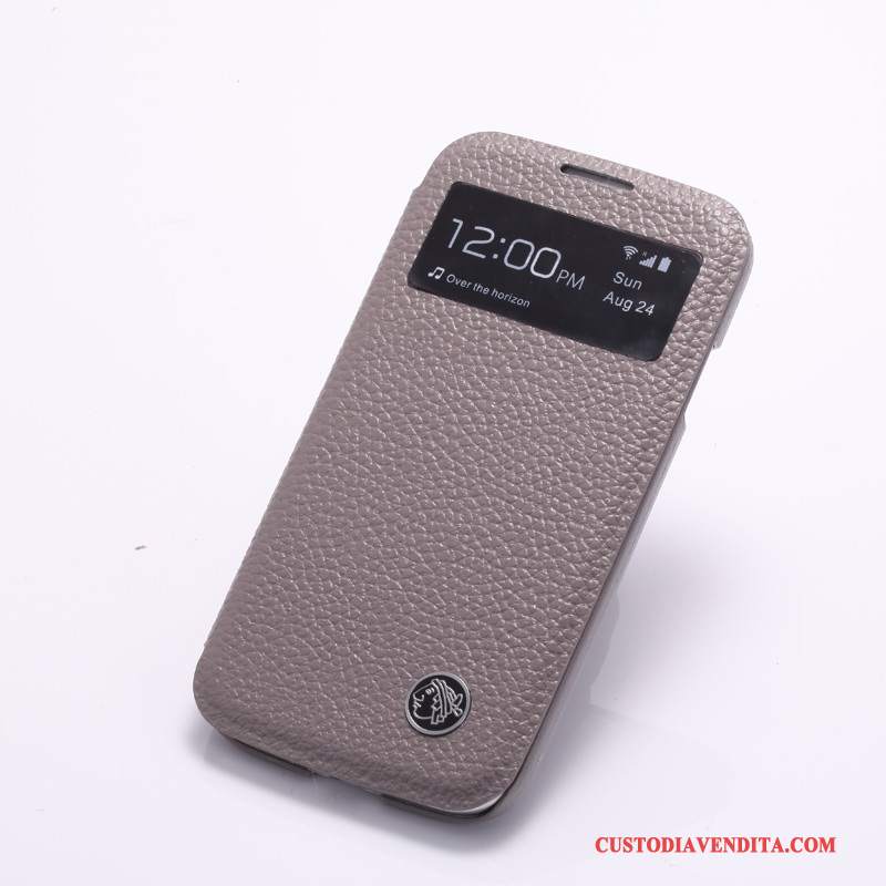 Custodia Samsung Galaxy S4 Pelle Verdetelefono, Cover Samsung Galaxy S4 Protezione