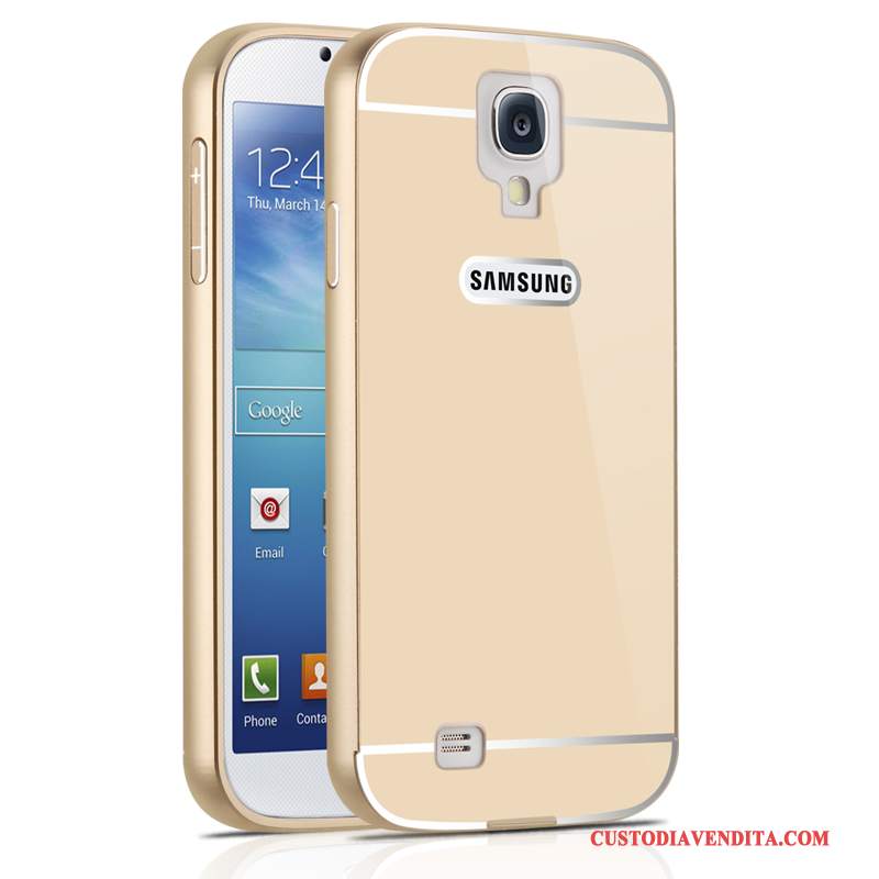 Custodia Samsung Galaxy S4 Protezione Anti-caduta Coperchio Posteriore, Cover Samsung Galaxy S4 Telefono Metallo