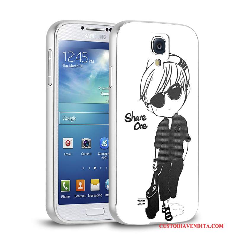 Custodia Samsung Galaxy S4 Protezione Anti-caduta Coperchio Posteriore, Cover Samsung Galaxy S4 Telefono Metallo