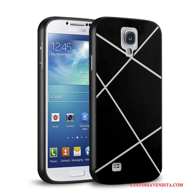 Custodia Samsung Galaxy S4 Protezione Anti-caduta Coperchio Posteriore, Cover Samsung Galaxy S4 Telefono Metallo