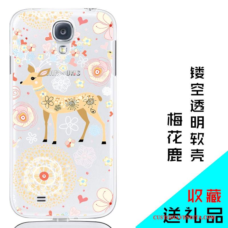 Custodia Samsung Galaxy S4 Silicone Coperchio Posterioretelefono, Cover Samsung Galaxy S4 Protezione Morbido Trasparente