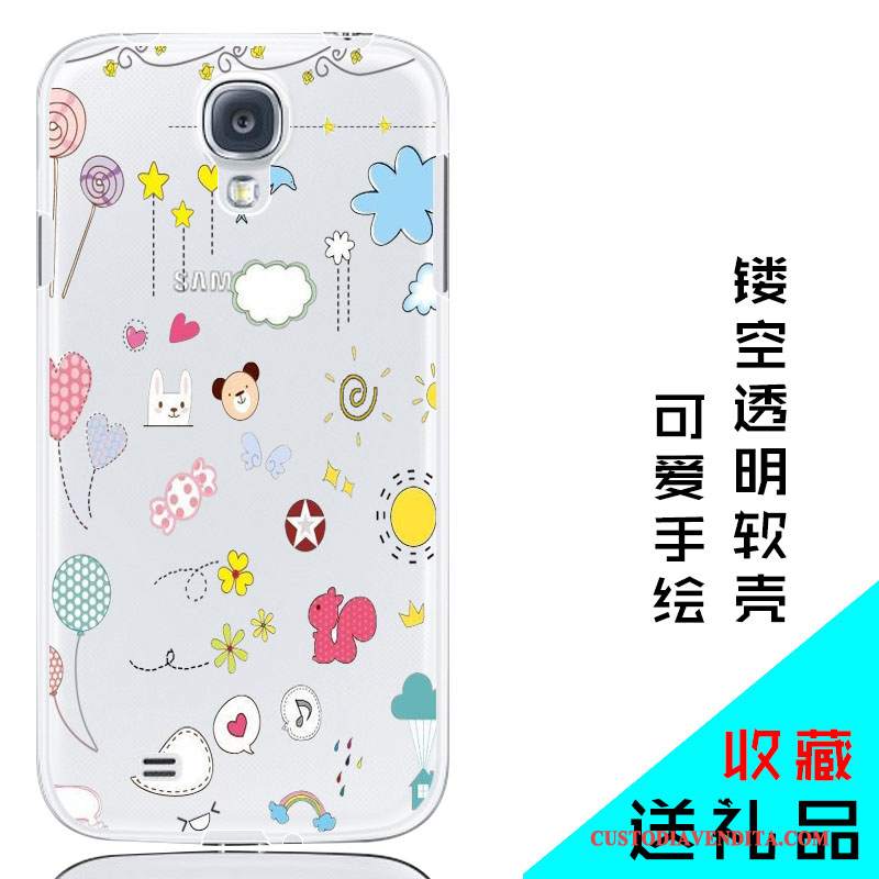 Custodia Samsung Galaxy S4 Silicone Coperchio Posterioretelefono, Cover Samsung Galaxy S4 Protezione Morbido Trasparente