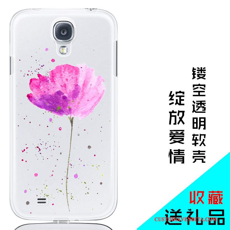 Custodia Samsung Galaxy S4 Silicone Coperchio Posterioretelefono, Cover Samsung Galaxy S4 Protezione Morbido Trasparente