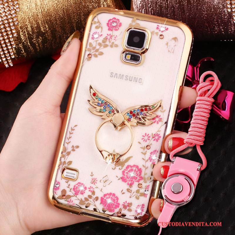 Custodia Samsung Galaxy S4 Strass Rosatelefono, Cover Samsung Galaxy S4 Protezione