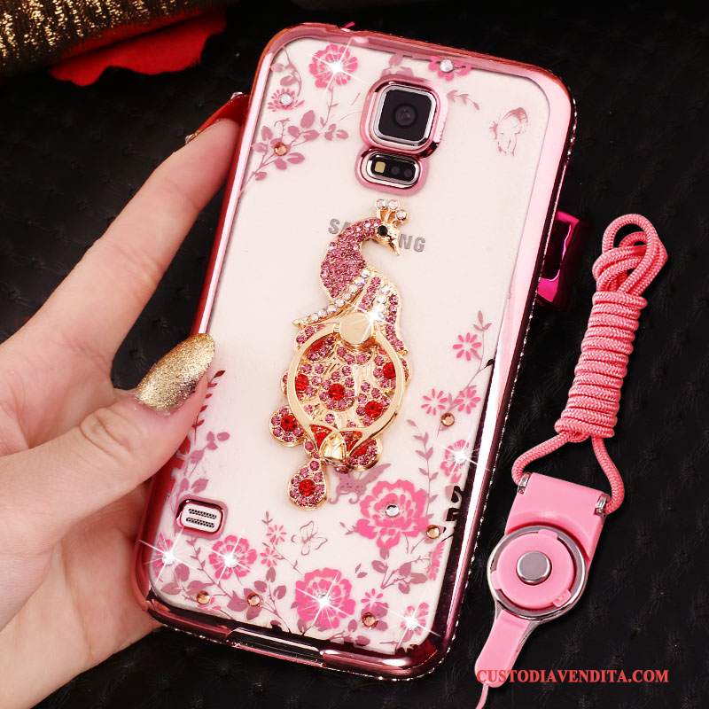 Custodia Samsung Galaxy S4 Strass Rosatelefono, Cover Samsung Galaxy S4 Protezione