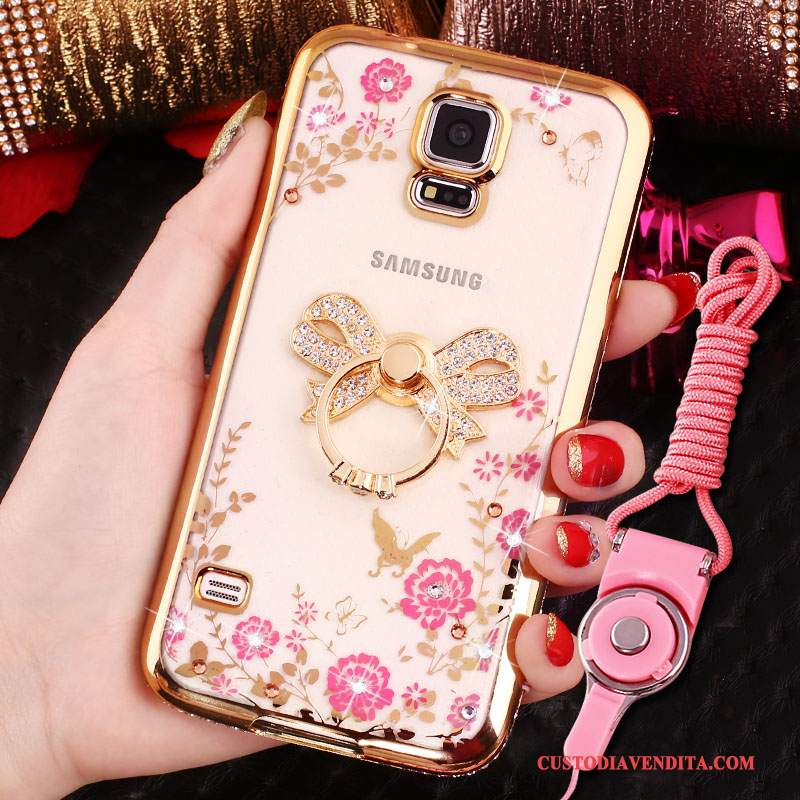 Custodia Samsung Galaxy S4 Strass Rosatelefono, Cover Samsung Galaxy S4 Protezione