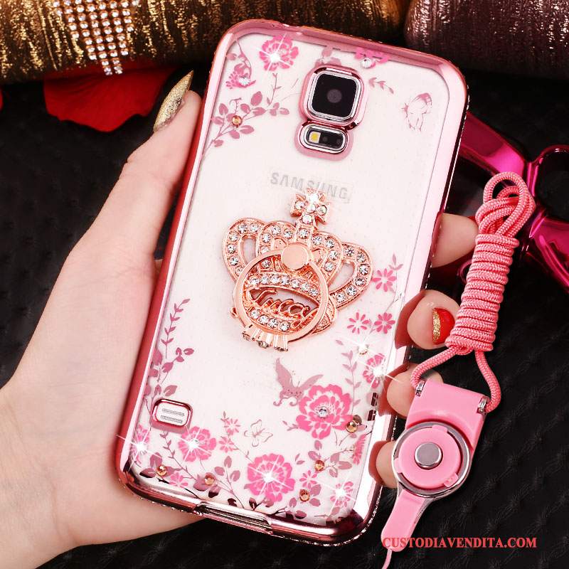 Custodia Samsung Galaxy S4 Strass Rosatelefono, Cover Samsung Galaxy S4 Protezione