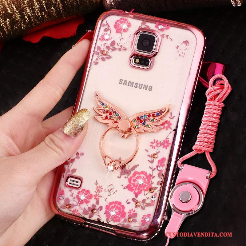 Custodia Samsung Galaxy S4 Strass Rosatelefono, Cover Samsung Galaxy S4 Protezione