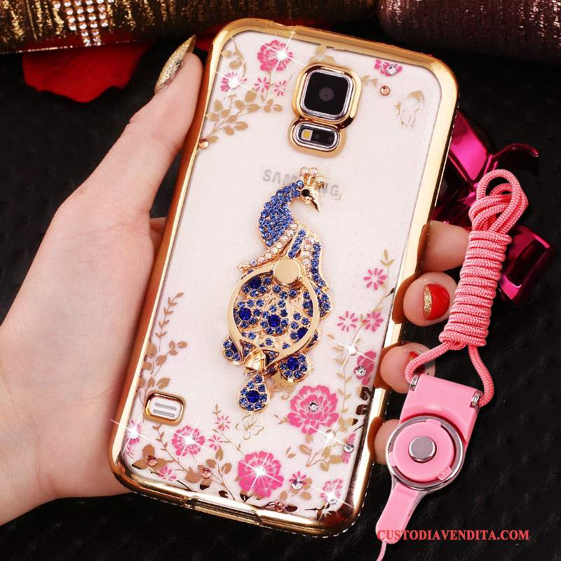 Custodia Samsung Galaxy S4 Strass Rosatelefono, Cover Samsung Galaxy S4 Protezione