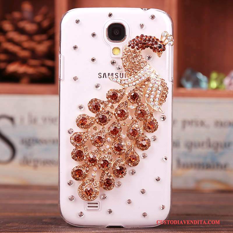 Custodia Samsung Galaxy S4 Strass Rosso Tendenza, Cover Samsung Galaxy S4 Protezione Nuovo