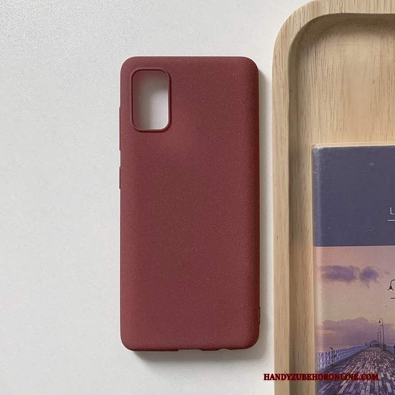 Custodia Samsung Galaxy S41 Silicone Tutto Incluso Semplici, Cover Samsung Galaxy S41 Protezione Rosso Macchiati