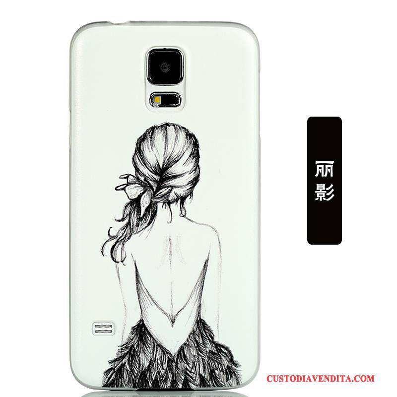 Custodia Samsung Galaxy S5 Cartone Animato Coperchio Posteriore Tendenza, Cover Samsung Galaxy S5 Protezione Macchiatitelefono