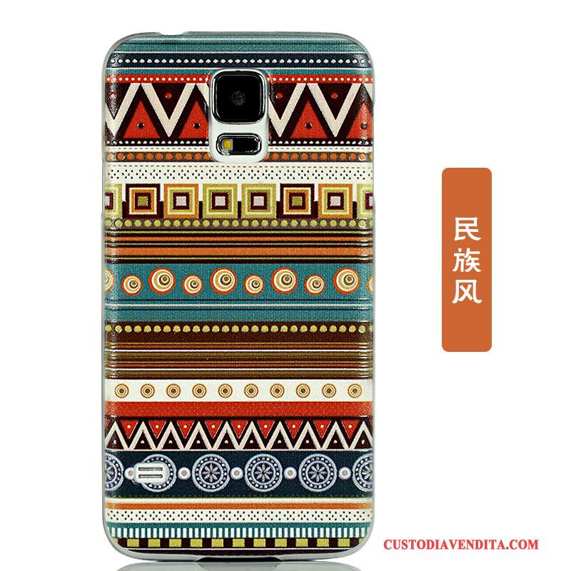 Custodia Samsung Galaxy S5 Cartone Animato Coperchio Posteriore Tendenza, Cover Samsung Galaxy S5 Protezione Macchiatitelefono