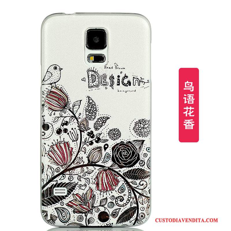 Custodia Samsung Galaxy S5 Cartone Animato Coperchio Posteriore Tendenza, Cover Samsung Galaxy S5 Protezione Macchiatitelefono