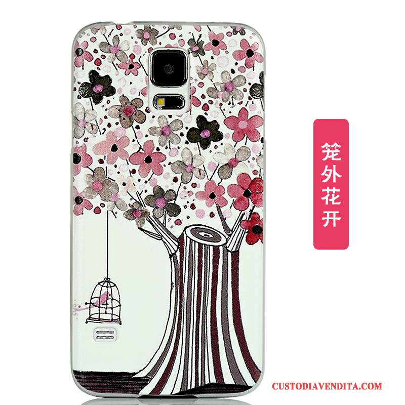 Custodia Samsung Galaxy S5 Cartone Animato Coperchio Posteriore Tendenza, Cover Samsung Galaxy S5 Protezione Macchiatitelefono