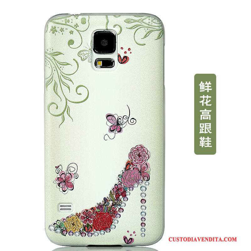 Custodia Samsung Galaxy S5 Cartone Animato Coperchio Posteriore Tendenza, Cover Samsung Galaxy S5 Protezione Macchiatitelefono