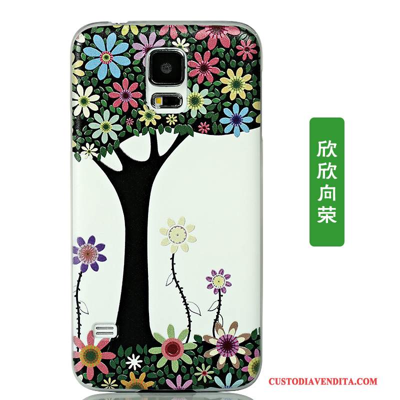 Custodia Samsung Galaxy S5 Cartone Animato Coperchio Posteriore Tendenza, Cover Samsung Galaxy S5 Protezione Macchiatitelefono