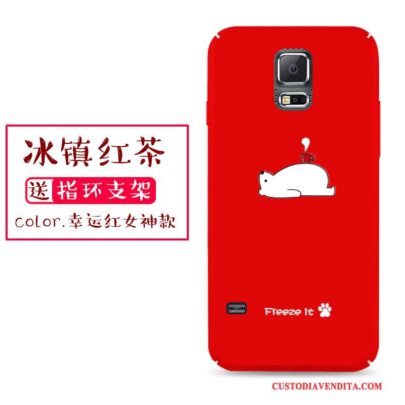 Custodia Samsung Galaxy S5 Creativo Di Personalitàtelefono, Cover Samsung Galaxy S5 Rosso Tutto Incluso