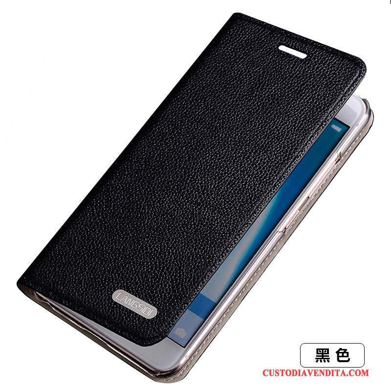 Custodia Samsung Galaxy S5 Folio Anti-caduta Sottili, Cover Samsung Galaxy S5 Pelle Orotelefono