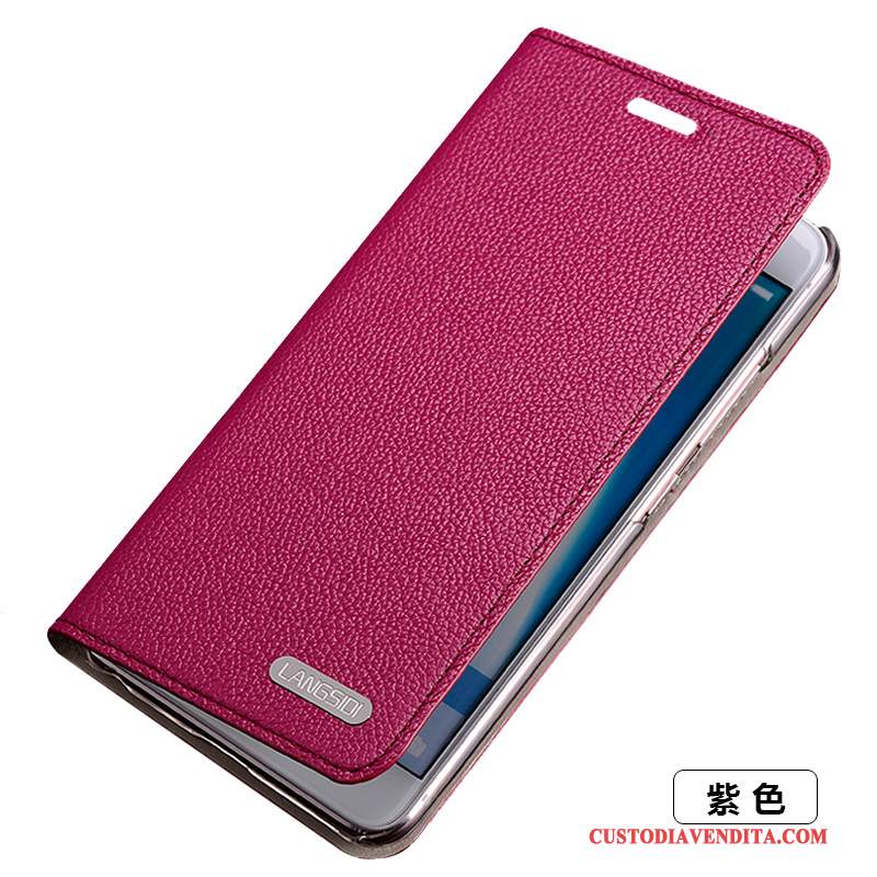 Custodia Samsung Galaxy S5 Folio Anti-caduta Sottili, Cover Samsung Galaxy S5 Pelle Orotelefono