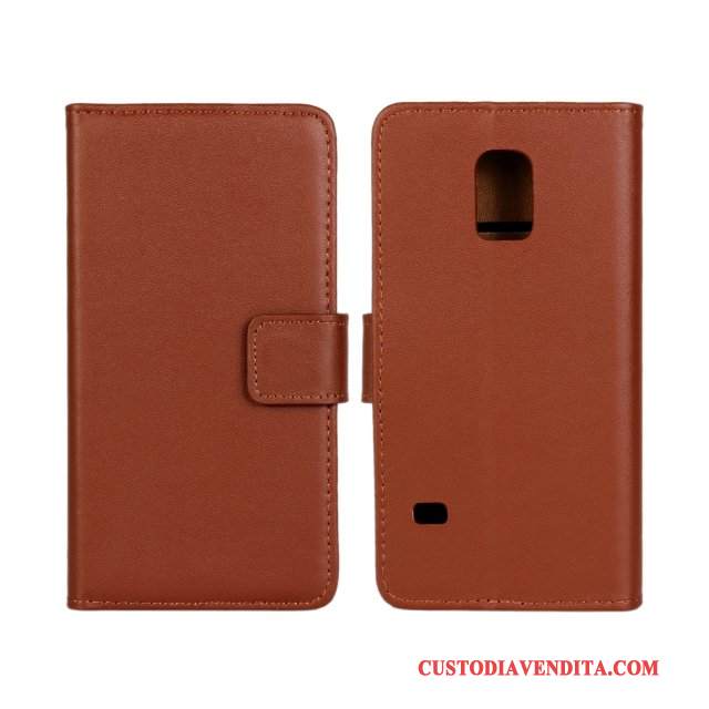 Custodia Samsung Galaxy S5 Pelle Rossotelefono, Cover Samsung Galaxy S5 Protezione