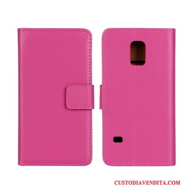 Custodia Samsung Galaxy S5 Pelle Rossotelefono, Cover Samsung Galaxy S5 Protezione