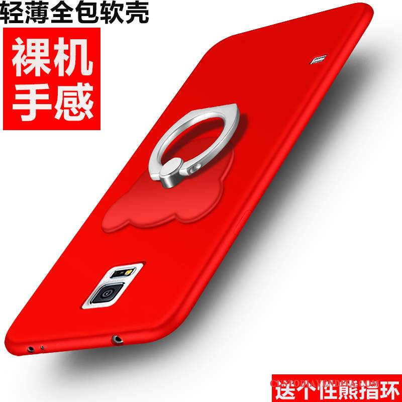 Custodia Samsung Galaxy S5 Protezione Morbido Rosso, Cover Samsung Galaxy S5 Nuovo Macchiati