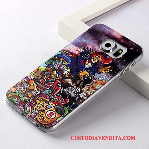 Custodia Samsung Galaxy S6 Cartone Animato Telefono Borse, Cover Samsung Galaxy S6 Colore Sottile