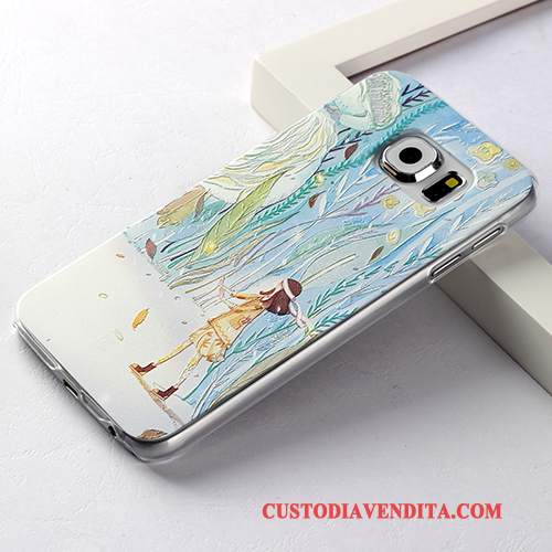 Custodia Samsung Galaxy S6 Cartone Animato Telefono Borse, Cover Samsung Galaxy S6 Colore Sottile