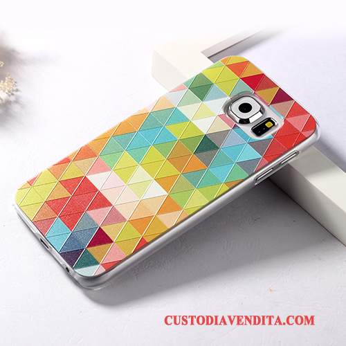 Custodia Samsung Galaxy S6 Cartone Animato Telefono Borse, Cover Samsung Galaxy S6 Colore Sottile