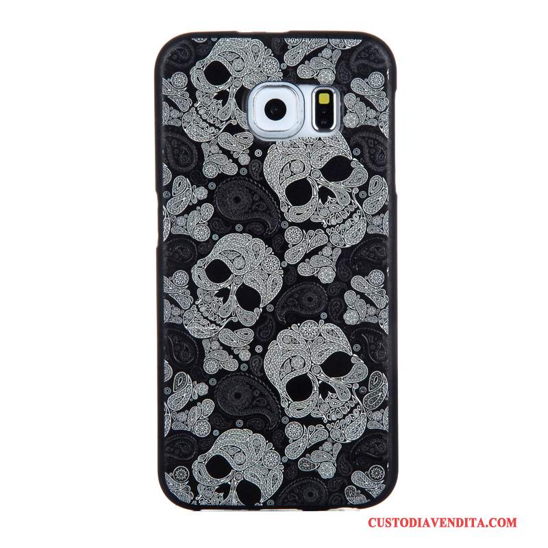 Custodia Samsung Galaxy S6 Cartone Animato Tempra Pellicola Protettiva, Cover Samsung Galaxy S6 Protezione Tendenzatelefono